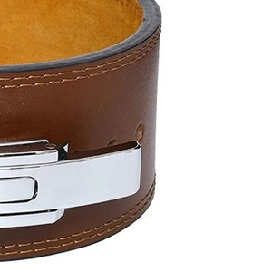 Ceinture de musculation à levier professionnelle en cuir, construction robuste en acier, ajustement confortable et sécurisé - Product Image 5