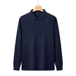 Polos de Manga Corta con Logotipo Personalizado, Ropa de Equitación, Prenda Superior para Hombre, Color Sólido, Secado Rápido, Media Manga - Product Image 6