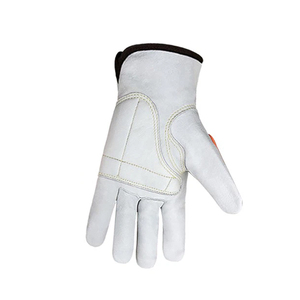 Hot Selling Custom Logo Cotton/Leather Industrial Safety <b>Gloves</b> UV Protection Adjustable Wrist Strap Non-Slip Unisex Sports - Product Image 5