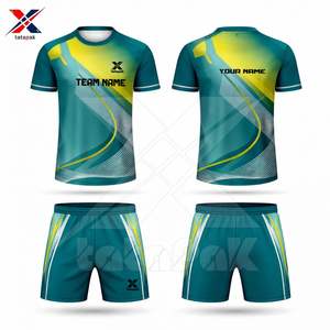 Camisetas de Fútbol Ligeras y Transpirables, Manga Corta, Cuello en V, Correa Ajustable, Nombre del Jugador, Nombre del Equipo Personalizado, 100% Poliéster, Secado Rápido - Product Image 5