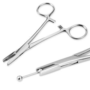 Pinzas para Piercings de Acero Inoxidable Reutilizables, Seguras y Duraderas, con Logotipo Personalizado, Precio al por Mayor, Antideslizantes, Hechas a Medida, 2026 - Product Image 1