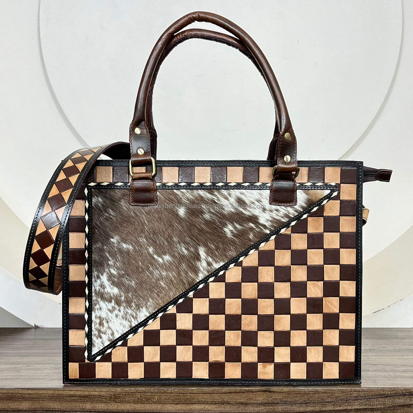 Brown & Tan Checkered