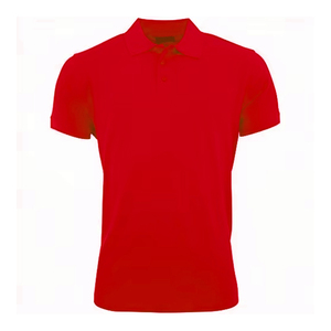 Casual Regular Fit High Performance Breathable <b>Classic</b> Short Sleeve Solid for Shirt Business Use Soft Cotton Front Logo Knitted - Product Image 1