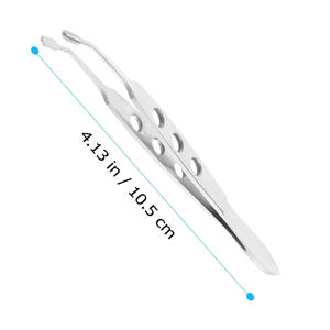 Pinzas Quirúrgicas Hosanna de Acero Inoxidable para Glándulas de Meibomio, Pinzas Reutilizables para Cirugía Plástica, para Quistes de Meibomio - Product Image 2