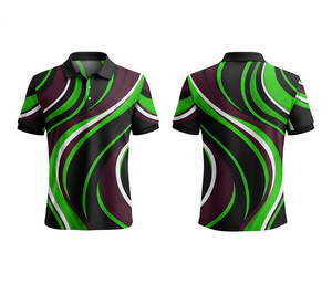 ผู้ผลิตเสื้อโปโลแบบซับลิเมชั่น OEM ODM ตามสั่ง  งานเย็บทนทาน สำหรับผู้ชาย ผู้หญิง และเยาวชน แห้งเร็ว ระบายอากาศได้ดี เหมาะสำหรับการเล่นกีฬา - Product Image 1