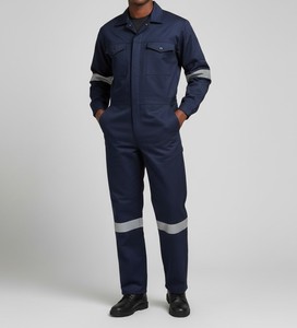 Combinaison de sécurité réfléchissante pour les travailleurs de l'industrie de la construction et du transport en entrepôt - Product Image 5