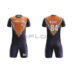 Uniformes de football pour jeunes et adultes, maillots de football personnalisés à impression numérique pour hommes, vêtements de sport de club à séchage rapide, 100% polyester - Product Image 3