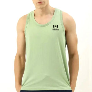 Ropa Deportiva, Camiseta de Tirantes para Hombre, Tejida, Transpirable, de Secado Rápido, de Alta Calidad, Hecha de Algodón, Venta al Por Mayor - Product Image 1