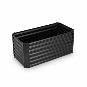 Bac à légumes rectangulaire en métal galvanisé robuste pour jardin extérieur, idéal pour les légumes dans la ferme ou le jardin GB001 - Product Image 1