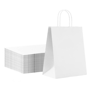 Sac d'emballage écologique élégant pour cadeaux, sac de shopping en papier fini à la main avec texture organique, sacs de marque pour la vente au détail et les événements - Product Image 1