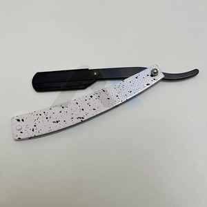 Rasoir de barbier professionnel à lame simple remplaçable, manche pliant en acier inoxydable, pour un rasage lisse - Product Image 6