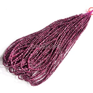 Cuentas de diamante rosa natural, pequeñas cuentas de diamante rosa sin cortar de 2-3.5MM, cuentas de diamante en bruto, pepitas de diamante para la fabricación de joyas. - Product Image 3