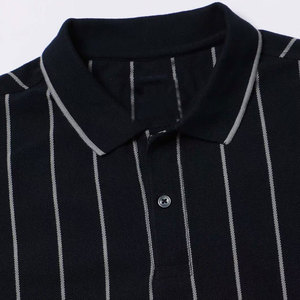 Última Moda en Camisetas Polo de Algodón Personalizadas para Hombre, Tela Jersey Económica con Patrón de Letras Único - Product Image 6