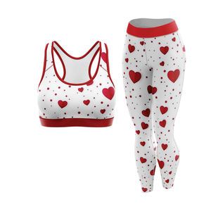 Customize 100% Quality Short Solid Canvas Legging Bra Sports Wear 2 Piece Long <b>Set</b> Skinny Fit Comfortable Custom Made Option - Product Image 6