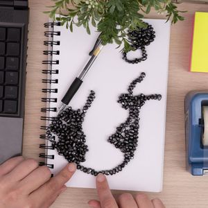 ก้อนกรวดสีโป๊วแม่เหล็กเหนือหินเฟอร์ไรต์1100แม่เหล็กอ่อนสำหรับผู้ใหญ่ที่น่าพอใจประสบการณ์ประสาทสัมผัส - Product Image 1