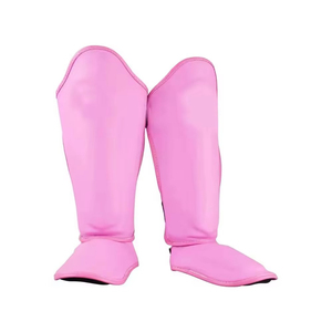 Protège-tibias de football en cuir à ajustement facile avec protection de base de la cheville pour les joueurs débutants – Prix de gros, best-seller - Product Image 6