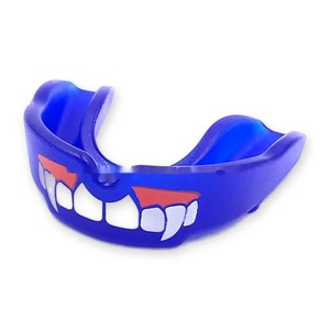 Protector Bucal de Gel con Diseño Personalizado de Dientes de Lobo Azules, Protector de Dientes para Boxeo, MMA, Rugby, Adultos y Jóvenes, Protector Bucal al por Mayor - Product Image 1