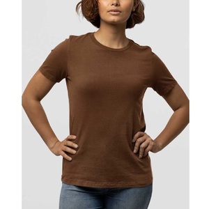 Camiseta de Manga Corta con Cuello Redondo y Corte Ajustado de Felpa para Mujer, Personalizable con Logotipo - Product Image 3