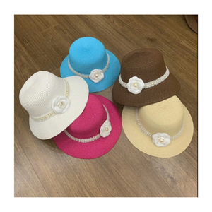 Vietnam Handmade Seagrass Straw <b>Hat</b> Classic Woven <b>Sun</b> Shade Beach Travel Holiday Casual Fashion Accessory - Product Image 6