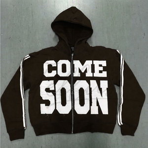 Sudaderas con capucha de peso pesado de algodón 100% para hombre, sudaderas con capucha transpirables y ecológicas de lavado ácido de estilo Vintage para hombre para Unisex - Product Image 6