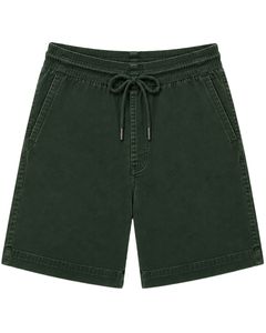 Shorts de bain pour hommes vert forêt, séchage rapide, taille élastique avec cordon de serrage, décontractés pour la plage et les vacances - Product Image 2