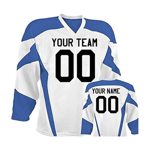 Wholesale Custom <b>Long</b> Sleeves Fleece Ice Hockey Hoodie Jersey Polyester Fabric Sublimation Ice Hoodies Hockey Uniform 280g - Product Image 6