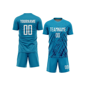 Conjunto de Uniforme de Fútbol Sublimado Personalizado para Hombre, Manga Corta, Cuello Redondo, Patrón Geométrico, Negro y Dorado, Kit de Rendimiento que Absorbe la Humedad - Product Image 5
