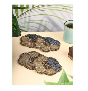 Posavasos de Cuentas de Estilo Bohemio Más Vendido, de 5 mm de Grosor, con Color y Logotipo Personalizables, para Uso Doméstico - Product Image 1