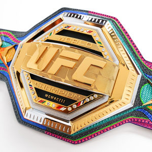 Nuevo Cinturón de Campeonato de Artes Marciales Mixtas, Ligero, de Cuero de Alta Calidad, Duradero y con Acabado Elegante para MMA, Lucha Libre y Boxeo - Product Image 3