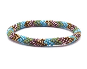 Pulseras de Cuentas de Vidrio Hechas a Mano de Diseño Moderno, de Alta Calidad y Precio Bajo, en Varios Colores, para Mujer, Ahana's B-078 - Product Image 1