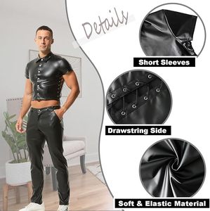 Chaleco de cuero sintético para hombre, camiseta sin mangas informal con logo, camiseta sin mangas de algodón para hombre de 180 g, camiseta sin mangas informal de gran gramaje - Product Image 4