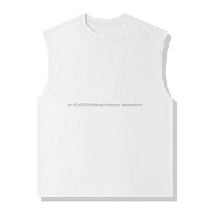 Mens Wholesale Sleeveless Tank <b>Top</b> Knitted Fitness Sportswear Outdoor Sport Singlets <b>Vest</b> - Product Image 4