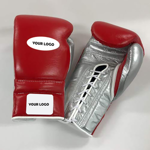 Best Quality Cowhide Leather Customized Comfortable Lightweight Breathable <b>Moisture</b>-Wicking Professional Winning Boxing <b>Gloves</b> - Product Image 1