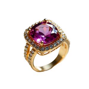 Anillo de plata esterlina 925 de joyería de moda al por mayor para mujeres y niñas regalo de compromiso fiesta - Product Image 1