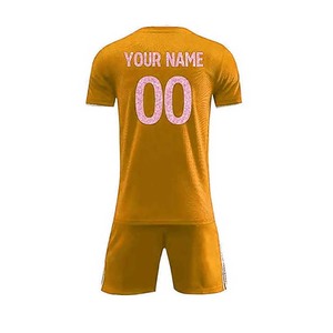ชุดเสื้อฟุตบอลผู้ชายสั่งทำพิเศษ สีดำเทา พิมพ์ลายหมายเลข 9 คอกลม แขนสั้น แห้งเร็ว ผ้าโพลีเอสเตอร์ ชุดยูนิฟอร์มสำหรับผู้ใหญ่ - Product Image 4