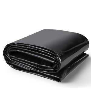 Telo per laghetto 10 x 13 piedi, spessore 20 mil, facile da tagliare, flessibile, in materiale LLDPE, per laghetti di pesci e koi, sottofondo per fontane e laghetti per pesci - Product Image 1