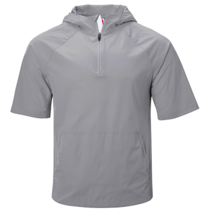 Veste de baseball personnalisée respirante, anti-humidité, hydrofuge, avec fermeture éclair quart de tour et bas réglable, avec option OEM - Product Image 4