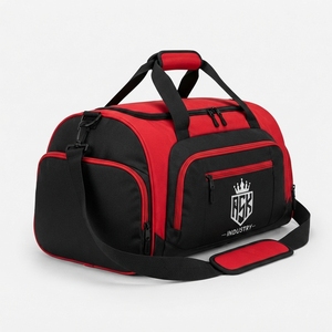 Bolsa de lona personalizada para equipo con tela premium, compartimentos grandes, logotipos personalizados, colores, asas resistentes y correas ajustables para el hombro. - Product Image 3
