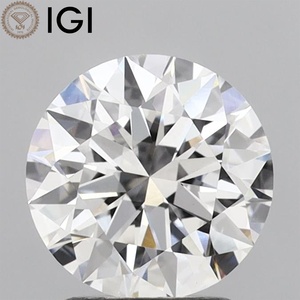 Diamante suelto cultivado en laboratorio CVD de 1.90 quilates, color G, VVS2, certificado por IGI, corte redondo de 8.08 mm, para diseño de anillo solitario personalizado. - Product Image 1