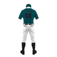 Uniforme d'équipe de baseball haut de gamme OEM ODM, vêtements de sport personnalisés, légers, confortables, à séchage rapide, vêtements de performance athlétique