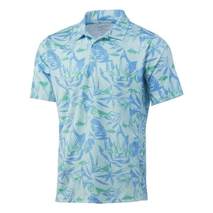 Camiseta Polo de Pesca y Golf de Secado Rápido para Hombre, UPF 50, Manga Corta, 100% Poliéster, Rendimiento Profesional, Venta al Por Mayor - Product Image 3