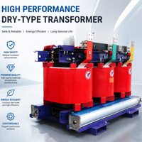 Transformateur triphasé sec 10 kV/0,4 kV Dyn11 à refroidissement par air, en résine coulée, transformateur de distribution à enroulement en cuivre, norme IEC
