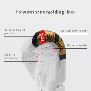 Factory Direct Custom Boxing Gloves PU Leather Training Sparring Gloves OEM ODM Wholesale Manufacturer Waterproof Breathable - Product Image 2