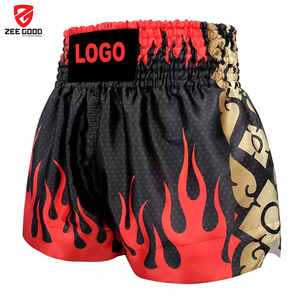 Shorts de Muay Thai personnalisés, shorts de boxe, shorts d'entraînement de kickboxing, shorts de gym pour hommes, femmes et enfants, shorts de MMA - Product Image 2