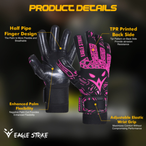 Gants de gardien de but de qualité supérieure en gros, équipement de football professionnel, gants en latex antidérapants pour hommes adultes à bas prix - Product Image 5
