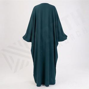 Abaya droite couleur personnalisée, vêtements islamiques, fabricant en gros, prix direct, commande en gros, faible MOQ, livraison rapide, nouveauté - Product Image 2