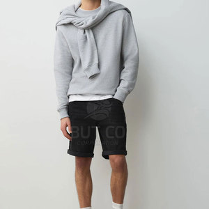 Shorts en jean sur mesure pour hommes, nouvelle conception, shorts en jean en coton pour hommes - Product Image 3