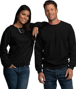 Cotton <b>Fleece</b> Plain <b>Black</b> Sweatshirts Crew Neck Custom Sweatshirts OEM/ODM Cotton <b>Fleece</b> Sweatshirts - Product Image 5