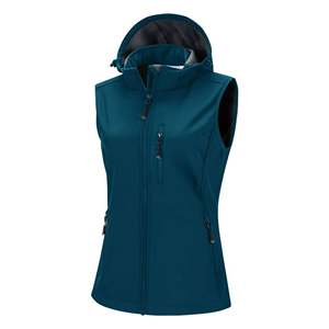 Chaleco Térmico de Invierno para Mujer, Forrado de Forro Polar, Cálido, Suave, para Clima Frío, Deportivo, Prenda Exterior - Product Image 1