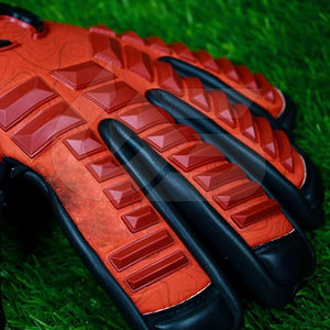 Gants de gardien de but en cuir véritable, durables, avec logo personnalisé, étanches, réglables, pour l'extérieur, marque privée - Product Image 5
